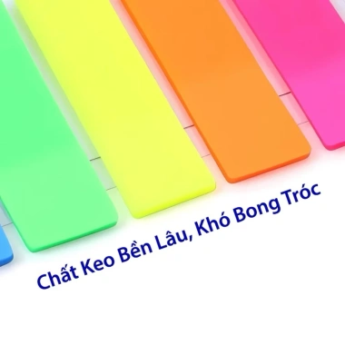 Giấy Note Đánh Dấu Trang 5 Màu Nhựa PP Siêu Xinh - Giá chỉ 9.500₫