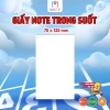 Giấy note trong suốt 50x75-75x125mm, giá 11.000₫ - Dễ dính, viết nhanh 6