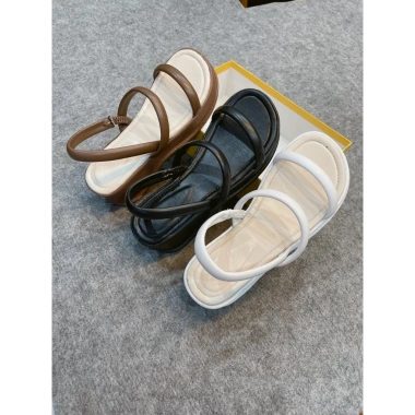 Giày nữ 2 dây ngang xinh chuẩn size cao 5p - Giá chỉ 95.000 VNĐ, ưu đãi đặc biệt