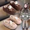 Giày nữ Bella Kitty mèo dễ thương giày tuyết giữ ấm mùa đông lót lông cừu, giá 268.809 VND