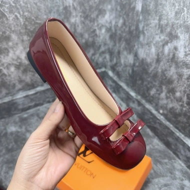 Giày nữ búp bê 2 nơ da mềm, đế bệt dẻo êm chân - Thời trang, giảm giá 135k 3 Giày nữ búp bê 2 nơ da mềm, đế bệt dẻo êm chân - Thời trang, giảm giá 135k 3