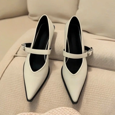 Giày nữ búp bê mũi nhọn đế 2,5cm phong cách thời trang H74 - Giá ưu đãi 145k 7
