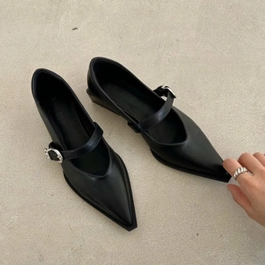 Giày nữ búp bê mũi nhọn đế 2,5cm phong cách thời trang H74 - Giá ưu đãi 145k 8