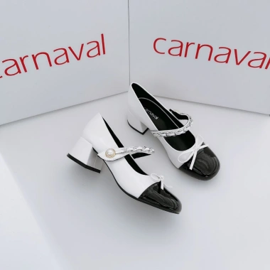 Giày Nữ Cao Gót 5cm Búp Bê Nơ Quai Gài Ngọc Trai - Carnaval Siểu Xinh, Giảm Giá 22% - 400k 10 Giày Nữ Cao Gót 5cm Búp Bê Nơ Quai Gài Ngọc Trai - Carnaval Siểu Xinh, Giảm Giá 22% - 400k 10