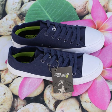 Giày Nữ Cổ Thấp CK2 AllStar Xanh Đậm – Thể Thao Động, Đường Phố, Giá 850.000
