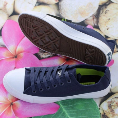 Giày Nữ Cổ Thấp CK2 AllStar Xanh Đậm – Thể Thao Động, Đường Phố, Giá 850.000