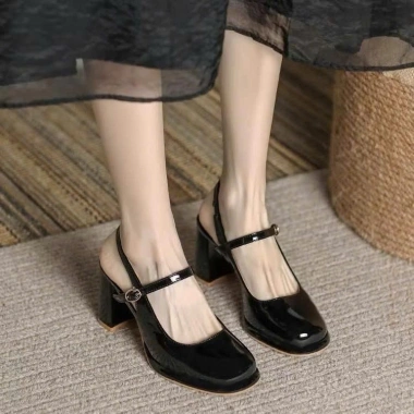 Giày nữ công sở 7 phân da mềm mại cao gót Zuangsuka - Giá 149.000đ 9