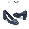Giày Nữ Công Sở HT.NEO Da Cao Cấp Gót Trụ 6cm - Classic Sang Trọng, Giá 520.000đ 6