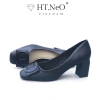 Giày Nữ Công Sở HT.NEO Da Cao Cấp Gót Trụ 6cm - Classic Sang Trọng, Giá 520.000đ 8