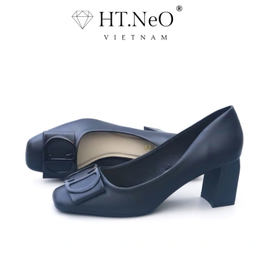 Giày Nữ Công Sở HT.NEO Da Cao Cấp Gót Trụ 6cm - Classic Sang Trọng, Giá 520.000đ 8 Giày Nữ Công Sở HT.NEO Da Cao Cấp Gót Trụ 6cm - Classic Sang Trọng, Giá 520.000đ 8