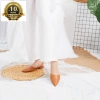 Giày Nữ Đế Bệt Mũi Nhọn Thời Trang Phối Dây EL002 Vàng Bò - Tặng Nước Hoa, 1,4 Triệu 5