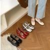 Giày nữ đế cao 3cm mũi vuông đính đá cá tính - Mary Jane búp bê tiểu thư 6.002, full box, giảm còn 269.000đ 8