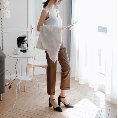 Giày nữ LTC16 gót cao 7cm duyên dáng, tôn dáng, dễ phối đồ - xu hướng 2.025