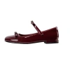Giày Nữ Mary Jane Đế Thấp Đỏ Bóng CT65 - Phong Cách Công Sở Giá 159.000 VND 5