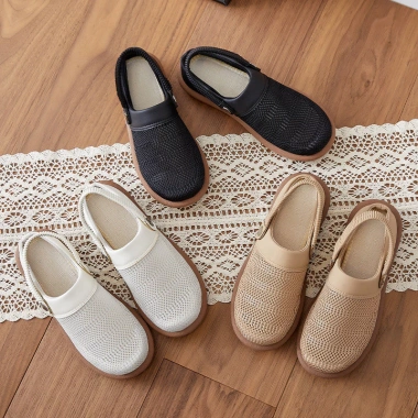 Giày Nữ Nhật Bản Ngón Chân Đế Mềm Sandal Nửa Trượt Chắc Chắn 166.469 VND 4