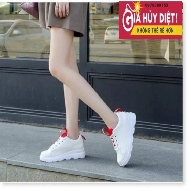Giày nữ thời trang tăng chiều cao 5cm - Đế cao su êm, phong cách hiện đại - Giá 500.000đ (giảm từ 630.000đ) 7