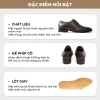 Giày Oxford Đế Phíp Cao Cấp Nâu Patina SIGOURNEY Da Bò Mềm Mịn - Bảo Hành 18 Tháng - 1.3 Triệu 3