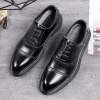 Giày Oxford Nam TIBAS Da Bò Đen Đế Cao 4cm Lịch Lãm - Sang Trọng, Giá 592.000đ