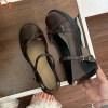 Giày Oxford nữ chân gầy lùi 1 size mũi trơn đính nơ chupy - Giá ưu đãi 119.000₫ 9
