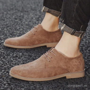 Giày Oxfords Nam Da Lộn - Thời Trang Công Sở Sang Trọng, Thoải Mái 177,040₫