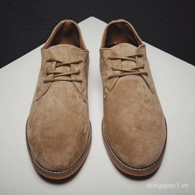 Giày Oxfords Nam Da Lộn - Thời Trang Công Sở Sang Trọng, Thoải Mái 177,040₫