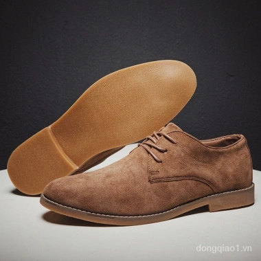 Giày Oxfords Nam Da Lộn - Thời Trang Công Sở Sang Trọng, Thoải Mái 177,040₫