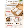 Giấy Pelure 1kg Size 20x50 310 tờ Gói Quần Áo Giày Hàng Hoa Quà Hút ẩm Giá 117.000 VNĐ 7