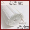 Giấy Pelure Cao Cấp 2 Mặt Mịn Set 50 Tờ Chống Ẩm Đựng Gói Hoa Quà - Tiết Kiệm