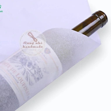 Giấy Pelure Cao Cấp 2 Mặt Mịn Set 50 Tờ Chống Ẩm Đựng Gói Hoa Quà - Tiết Kiệm 8