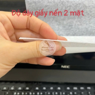 Giấy Pelure Cao Cấp 2 Mặt Mịn Set 50 Tờ Chống Ẩm Đựng Gói Hoa Quà - Tiết Kiệm 10