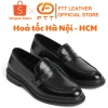 Giày Penny Loafer nam chính hãng cao cấp Fttleather, độn đế nguyên khối tăng chiều cao - Giá 980k