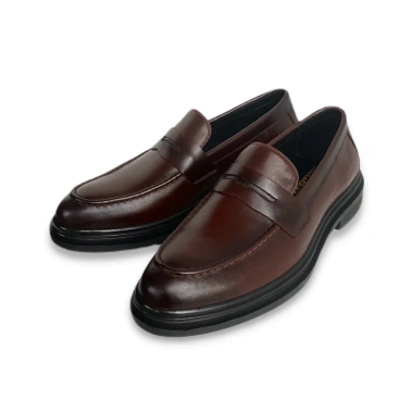 Giày Penny Loafer nam chính hãng cao cấp Fttleather, độn đế nguyên khối tăng chiều cao - Giá 980k 2