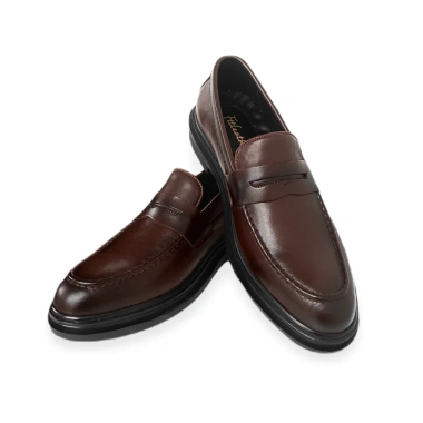 Giày Penny Loafer nam chính hãng cao cấp Fttleather, độn đế nguyên khối tăng chiều cao - Giá 980k 3