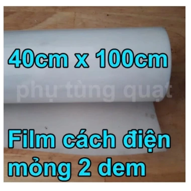 Giấy phim cách điện chịu nhiệt 40x100cm điện cơ, điện tử QUỲNH DIỄN - 17.337₫