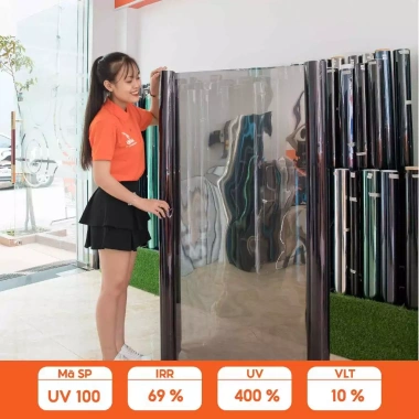 Giấy Phim Dán Kính UV100 - Chống UV 400% Cách Nhiệt 71% Cản Sáng, Chống Chói - 123.500₫ 3