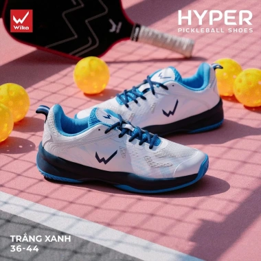 Giày Pickleball Wika Chính Hãng - Đế cao su mài mòn, tăng ma sát, giá 890.000₫
