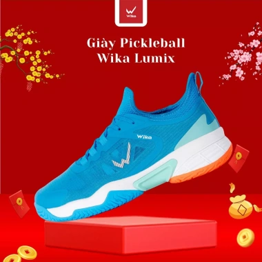 Giày Pickleball Wika Lumix Quang Dương Êm ái, chống xoắn, hỗ trợ di chuyển - 1.759.000₫ 9