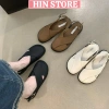 Giày quai hậu nữ sandal đế cao 2cm bít mũi, đi học đi chơi Hàn Quốc MS36 - 185.900 VND 6