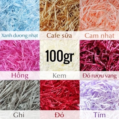 Giấy rơm 1kg sỉ 65.000 VND - Đóng hộp quà, giỏ quà, đồ trang trí, giá ưu đãi, chất lượng cao 2