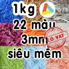 Giấy Rơm 22 Màu Hoả Tốc Cắt Sợi - Lót Hộp Quà Tặng Giá chỉ 75.000 đồng