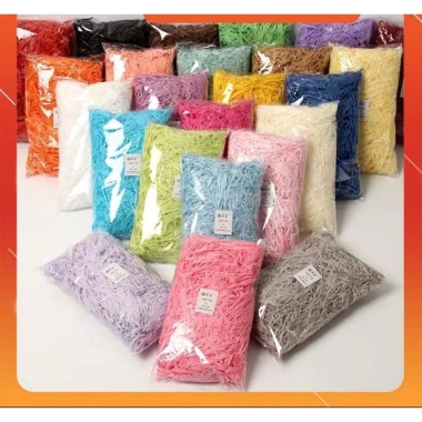 Giấy rơm trang trí Giỏ quà, khay trái cây, chỉ 17.999đ, sinh thái, màu đa dạng