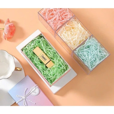 Giấy rơm vụn 100G - Lót hộp quà tặng mềm nhẹ, giá ưu đãi 14.900 VND 3