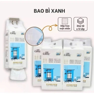 Giấy Rút Caitong 1.580 tờ 6 hoặc 4 bịch, tặng móc treo - Chính hãng, giá ưu đãi 138.000₫ 3