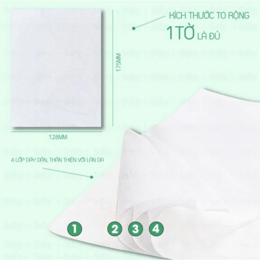 Giấy rút đa năng Sofco 4 lớp 1.000 tờ/bịch - Giá 299k tặng 2 móc treo tường