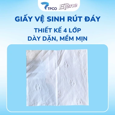 Giấy Rút Đáy Đa Năng Elene 4 Lớp Cao Cấp, Mềm Mịn, An Toàn Combo 8 Gói Giá Ưu Đãi
