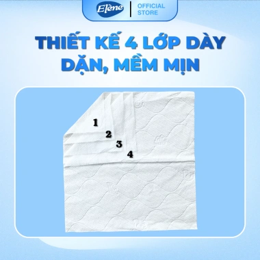 Giấy Rút Đáy Đa Năng Elene 4 Lớp Cao Cấp Mềm Mịn An Toàn Giá 111.600₫ 6