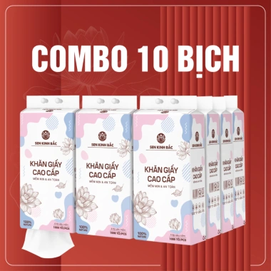 Giấy rút đáy Sen Kinh Bắc 10 bìch 1.100 tờ 4 lớp mềm mịn - Đa năng treo tường, bột gỗ tự nhiên, giá chỉ 139.000đ 10