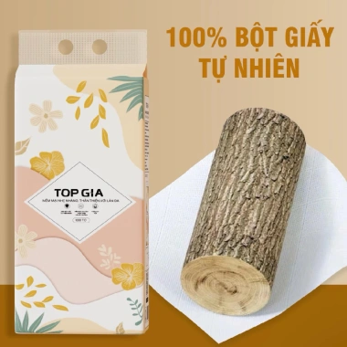 Giấy Rút Đáy Treo Tường Topgia Siêu Dày, Lớn, An Toàn, Tiện Lợi, Tặng Móc Treo 3