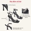 Giày Sandal Cao Gót 9cm Quai Đính Đá Pixie E156 - Thoải mái, Sang trọng, Giá 309.000 VND 3