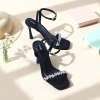 Giày Sandal Cao Gót 9cm Quai Đính Đá Pixie E156 - Thoải mái, Sang trọng, Giá 309.000 VND 7